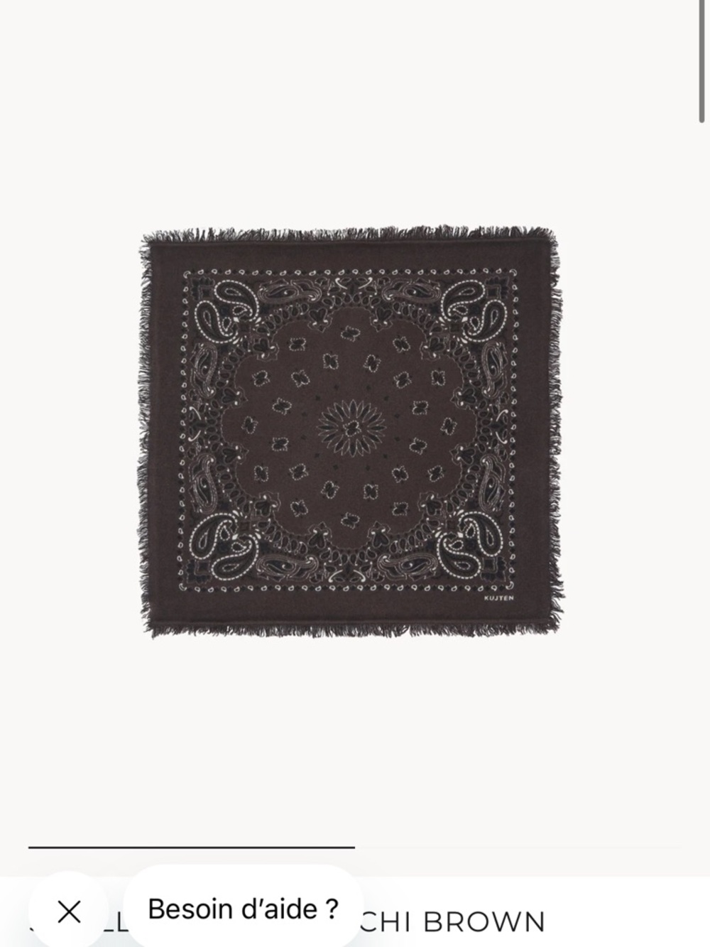 NWT Kujten hachi in brown